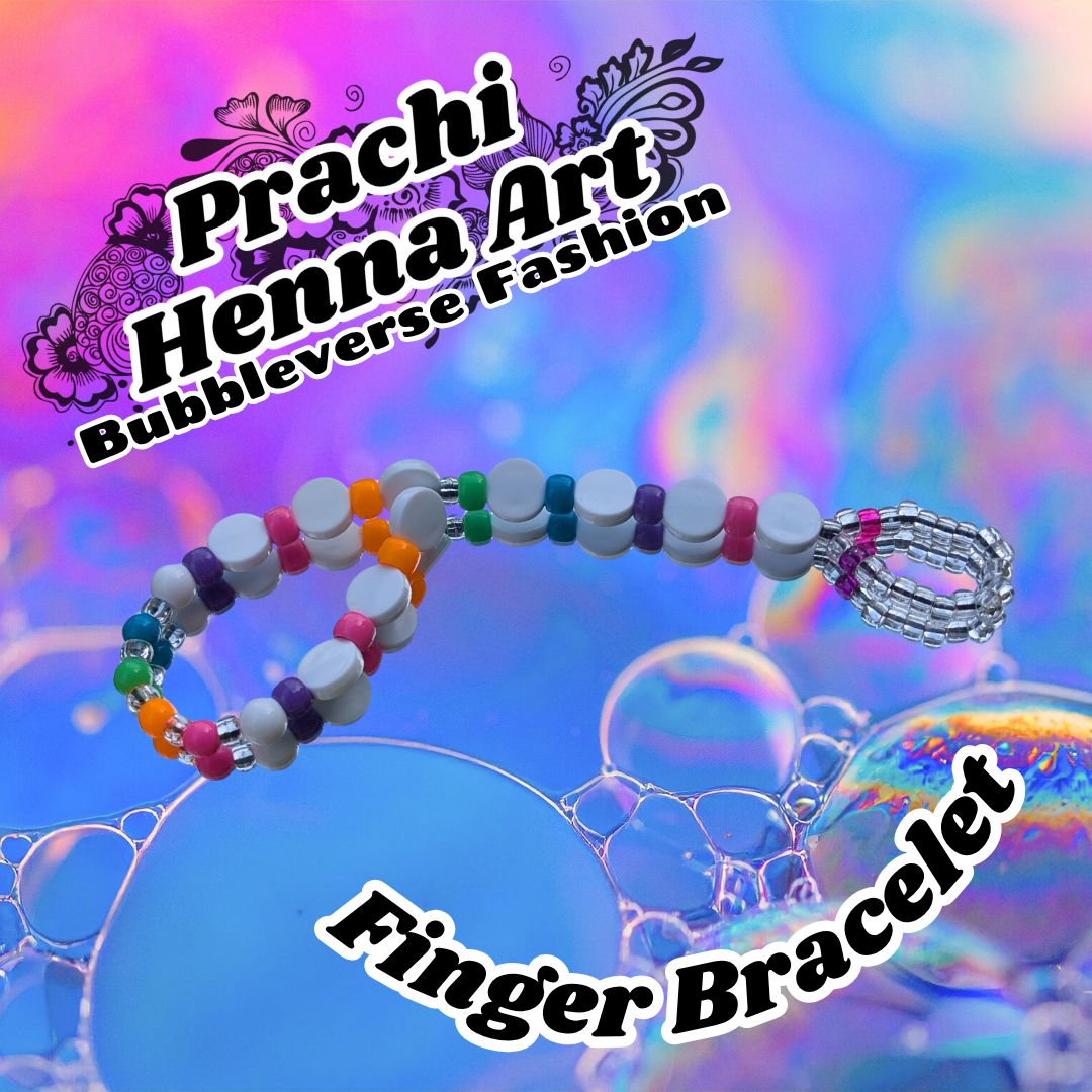 Bubbleverseâ„¢ Kandi Coin Finger Bracelet