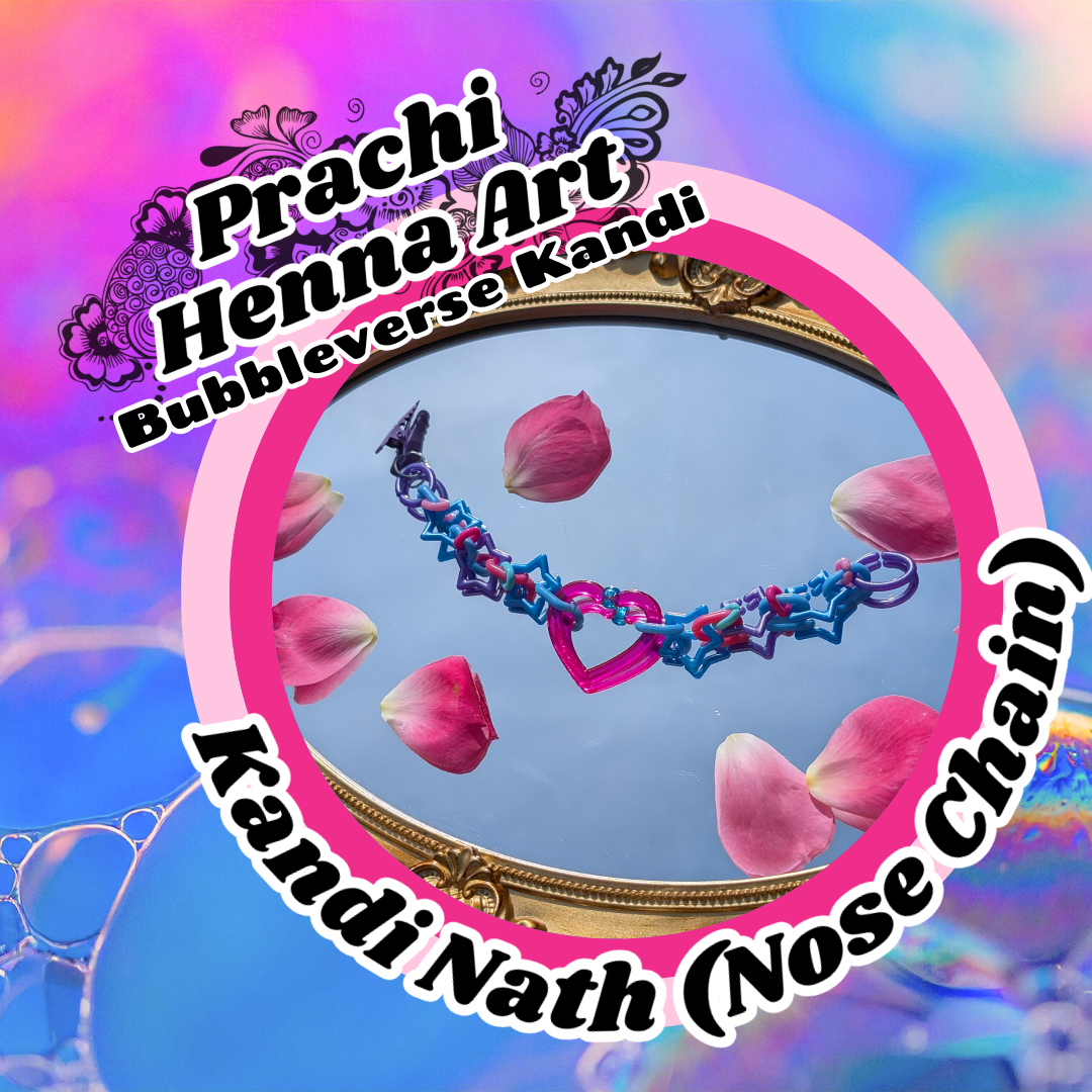 Bubbleverse Berry Heart Kandi Nath