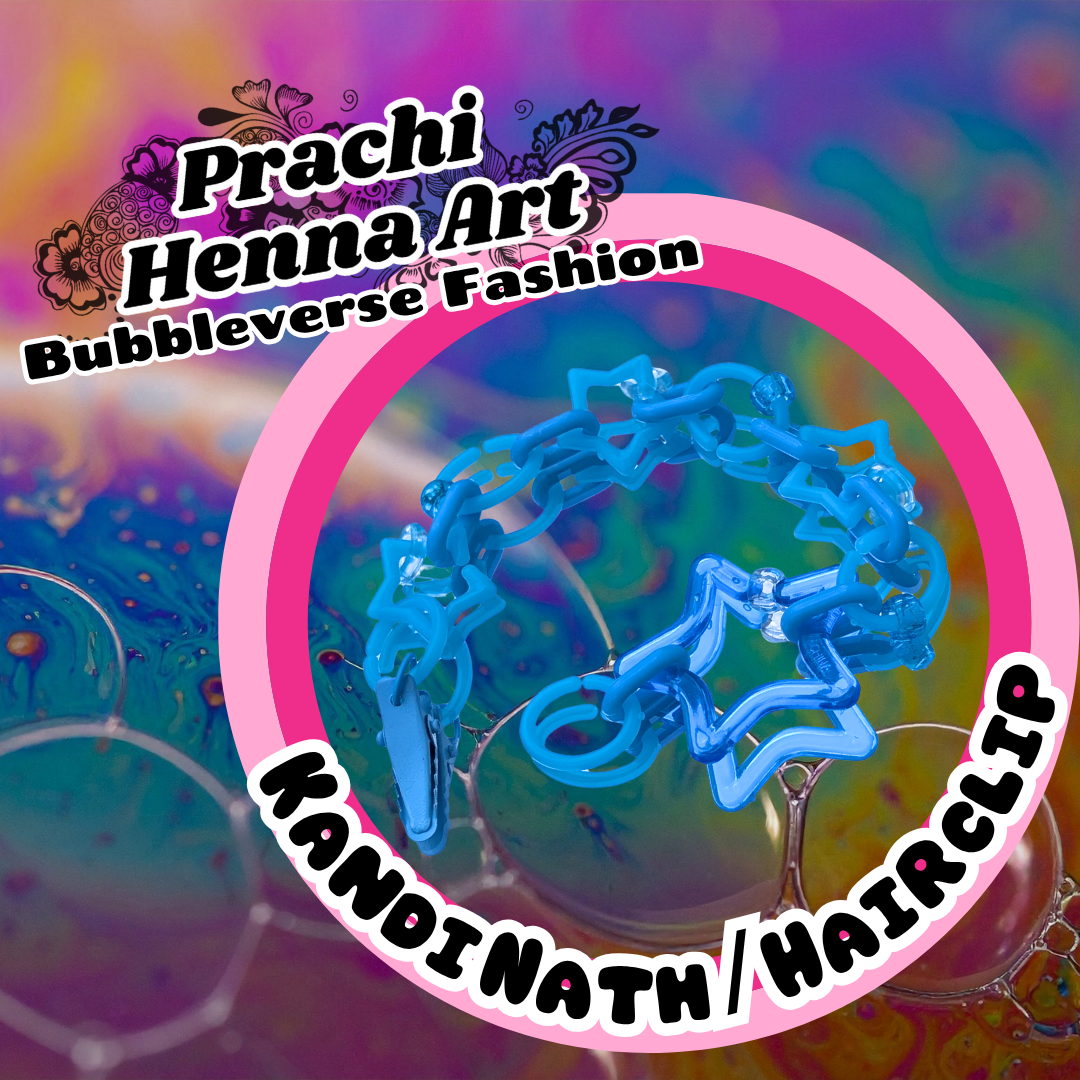Blue Chain Reaction Bubbleverse™ Kandi Nath™