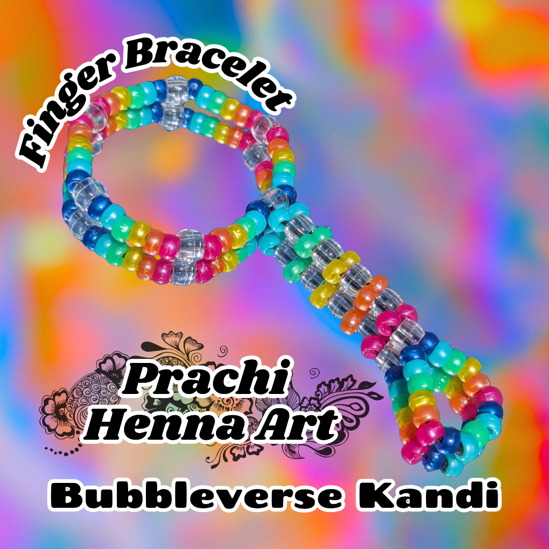 Bubbleverse Kandi Finger Bracelet β Limited Edition