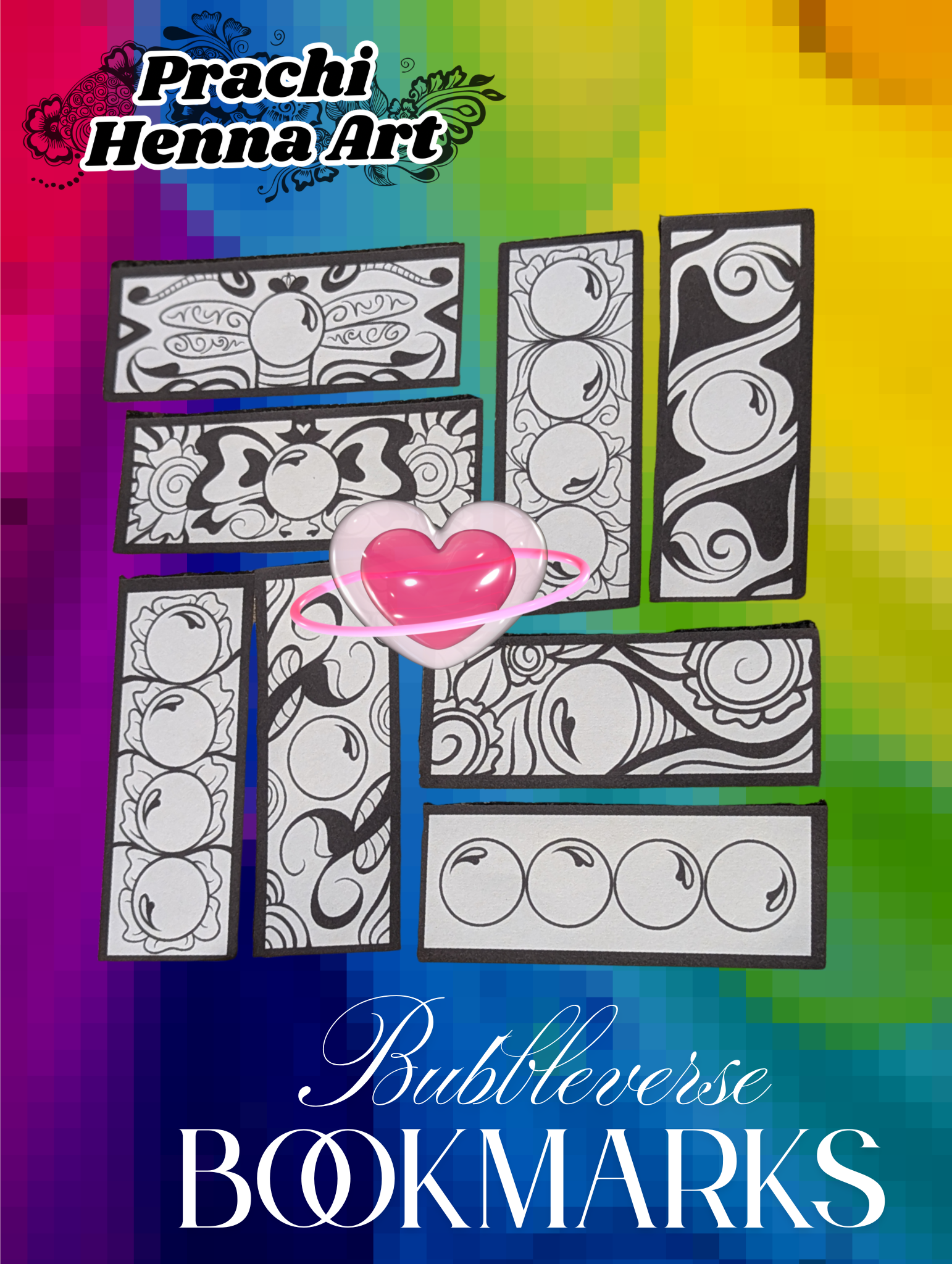 Bubbleverse Bookmark Set 1