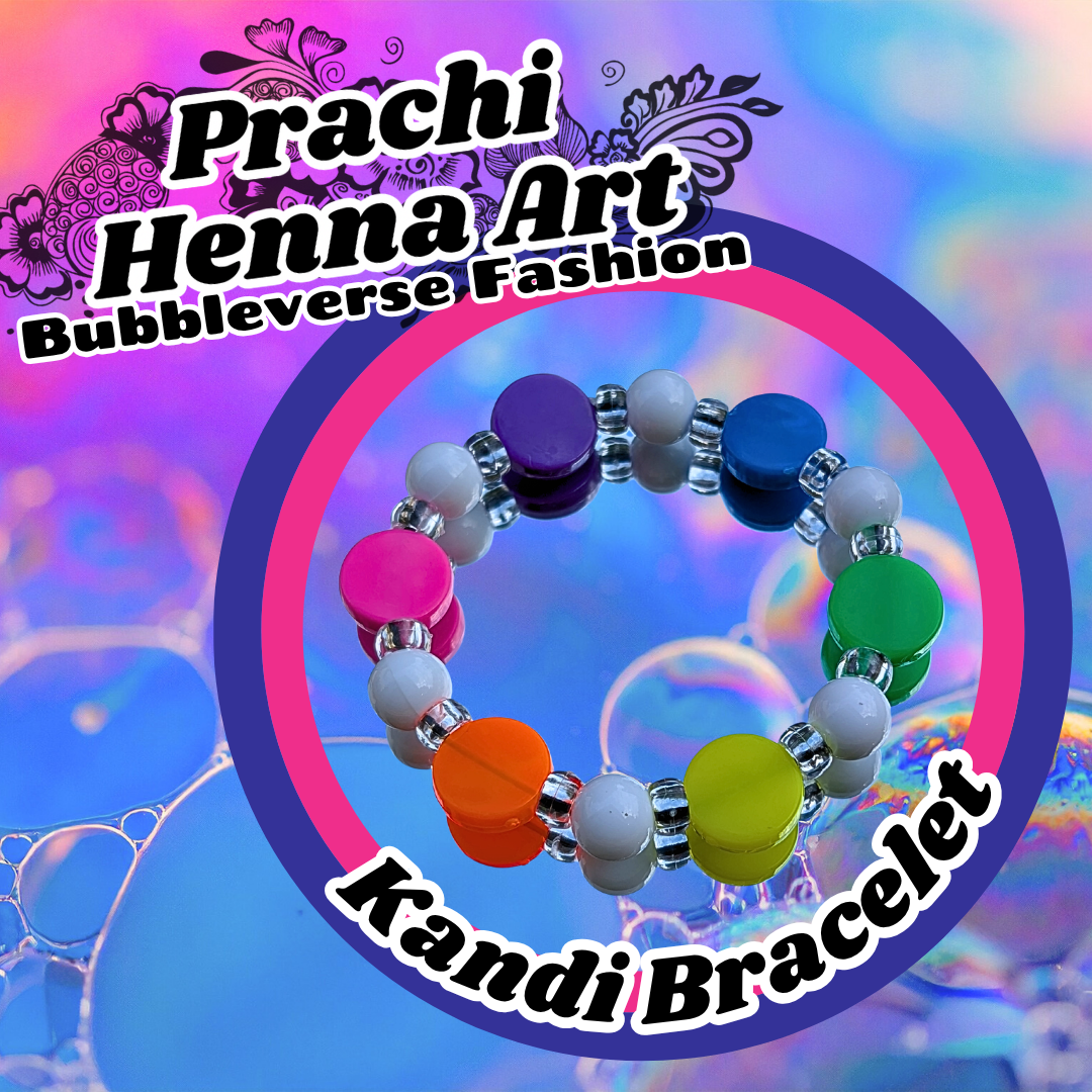 Bubbleverseâ„¢ Kandi Coin Bracelet